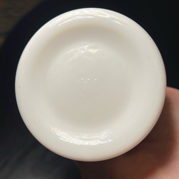 Westmoreland Paneled Grape Milk Glass Perfume Cologne Bottle - Picture 9 of 10